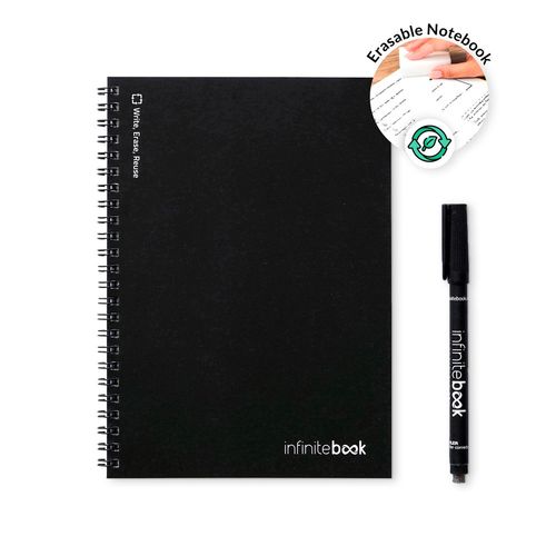 INFINITEBOOK LINED A5. Infinitebook avec couverture souple et 15 pages lignées pour tableau blanc - 6