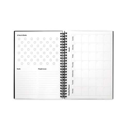 STARTER KIT INFINITE PLANNER A5. Le set comprend un "infinite Diary", un kit de nettoyage, un marqueur et un porte-marqueur - 6