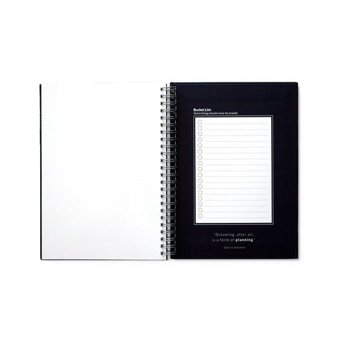 azul marino STARTER KIT INFINITE PLANNER A5. El set incluye un