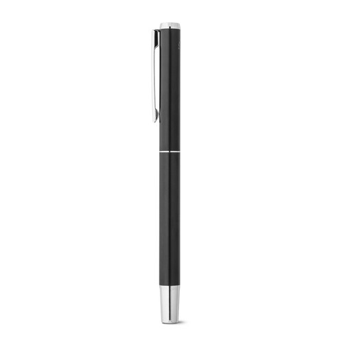 LEAH. Parure de stylo à bille et de roller en aluminium (94% rAL) avec clip - 2