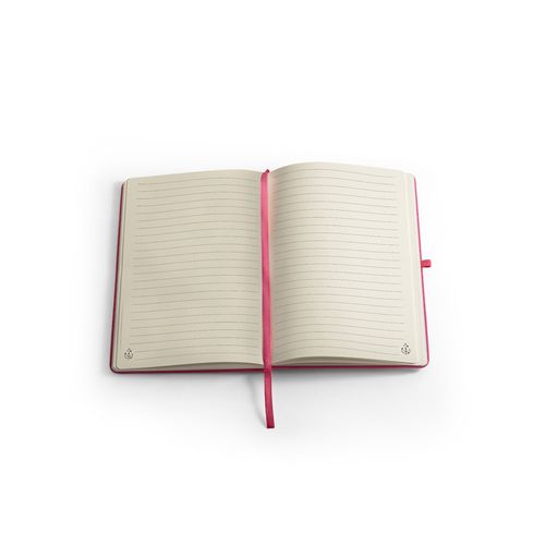 ANNE. Cahier A5 en polyester recyclé (100% rPET) avec pages lignées - 5