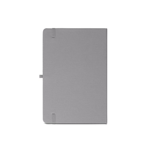 ANNE. Cuaderno A5 en poliéster reciclado (100% rPET) con páginas a rayas