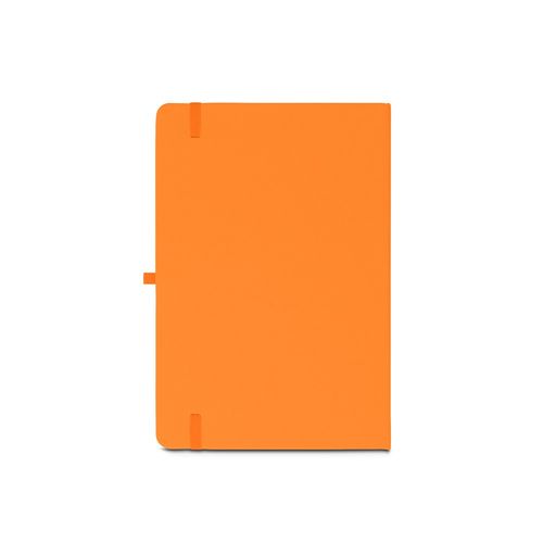 ANNE. Cuaderno A5 en poliéster reciclado (100% rPET) con páginas a rayas