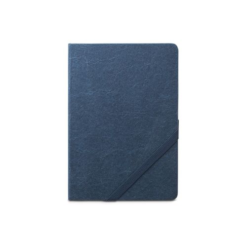 HUXLEY. Libreta A5, fabricado con papel resistente al agua, con páginas a rayas fabricadas con un material certificado FSC™ y otros materiales controlados