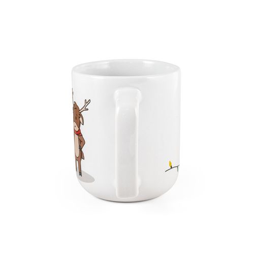 REINDEER. Taza con estampado navideño 330 mL