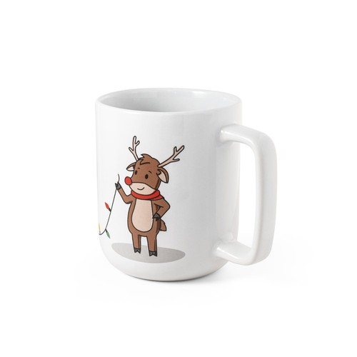 REINDEER. Tasse avec impression de Noël 330 mL - 2