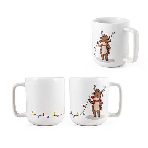 REINDEER. Tasse avec impression de Noël 330 mL - 1