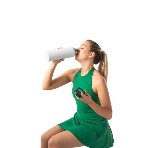 SINNER. Bouteille en acier inoxydable recyclé à 90 % d'une grande capacité allant jusqu'à 1200 mL - 3