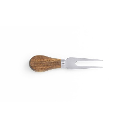 natural oscuro CASSIA. Tabla para quesos de madera de acacia con mango