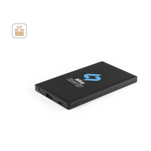 WIGNER. POWER BANK 4'000 MAH EN ABS RECICLADO (100% RABS)