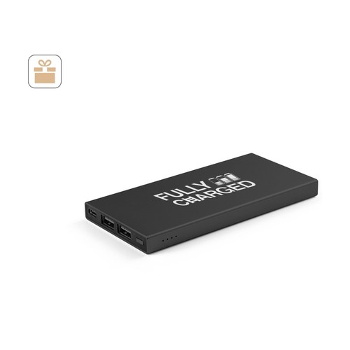 DOROTHY 5. POWER BANK 5'000 MAH FABRICADO EN ALUMINIO RECICLADO (100% RAL)