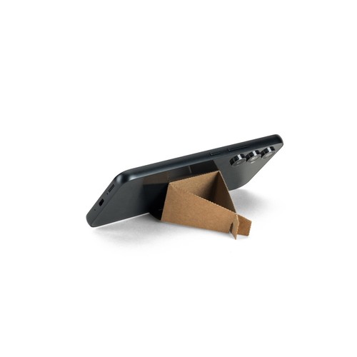 black BROGLIE. Cargador inalámbrico magnético 4 en 1 de 15 W ultrarrápido en ABS reciclado (100% rABS)