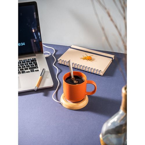 GATES. Chauffe-tasse avec corps en bambou - 6