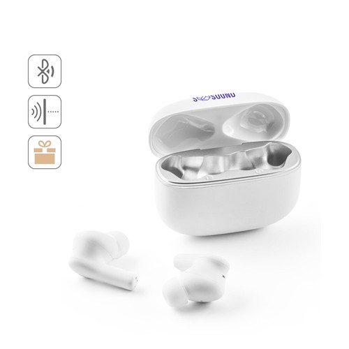 CAUBY. Auriculares inalámbricos con ANC y 10 horas de autonomía en ABS reciclado (100% rABS)