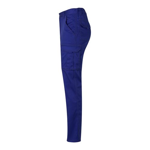 azulón VL LUGH. Pantalón elástico multibolsillos (240g/m²) en algodón (46%), EME (38%) y poliéster (16%)