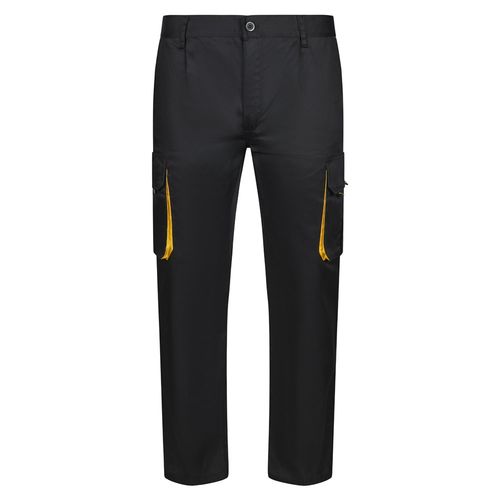 VL HYPNOS. Pantalon sergé, bicolore, multipoches (200g/m²), en coton (35%) et polyester (65%) - 2