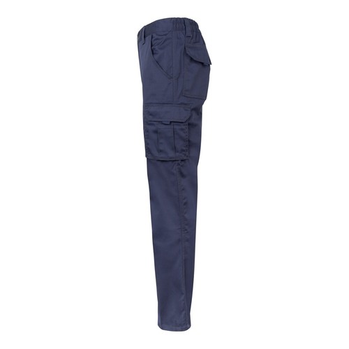VL PAN. Pantalón elástico multibolsillos (290g/m²), en algodón (46%), EME (38%) y poliéster (16%)