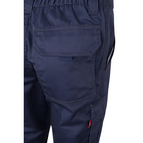 VL PAN. Pantalón elástico multibolsillos (290g/m²), en algodón (46%), EME (38%) y poliéster (16%)
