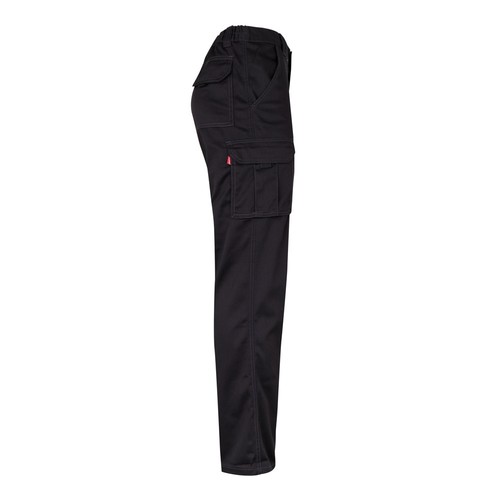 VL PAN. Pantalón elástico multibolsillos (290g/m²), en algodón (46%), EME (38%) y poliéster (16%)