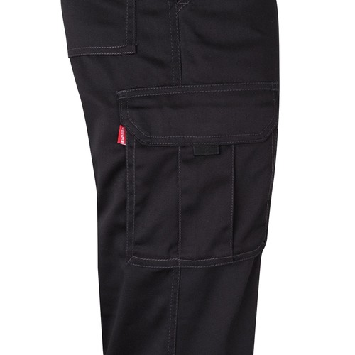 VL PAN. Pantalón elástico multibolsillos (290g/m²), en algodón (46%), EME (38%) y poliéster (16%)