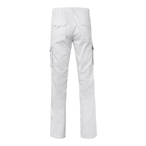 VL PAN. Pantalón elástico multibolsillos (290g/m²), en algodón (46%), EME (38%) y poliéster (16%)