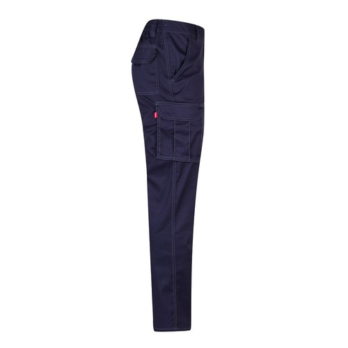VL PAN. Pantalon stretch, multipoches (290g/m²), en coton (46%), EME (38%) et polyester (16%) - 5