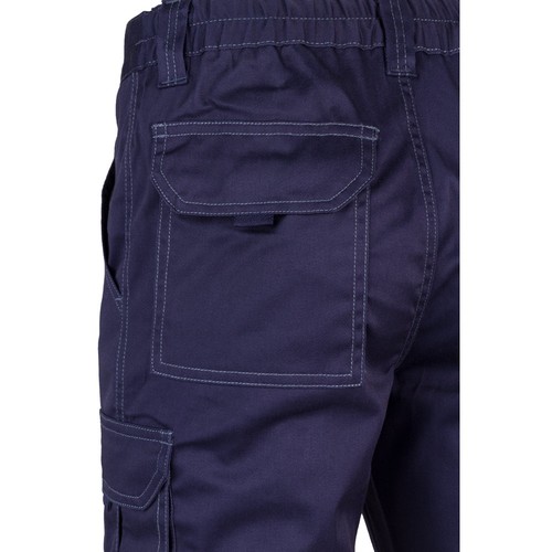 VL PAN. Pantalon stretch, multipoches (290g/m²), en coton (46%), EME (38%) et polyester (16%) - 7