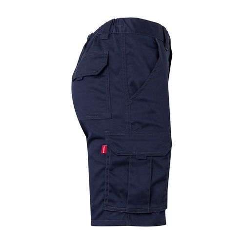 VL HEBE. Bermudas elásticas multibolsillos (240g/m²), en algodón (46%), EME (38%) y poliéster (16%)