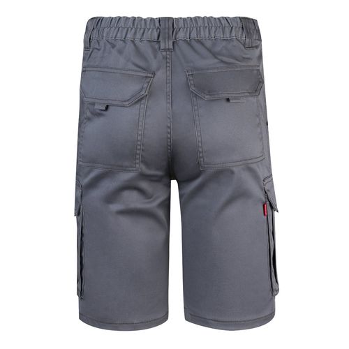 VL HEBE. Bermudas elásticas multibolsillos (240g/m²), en algodón (46%), EME (38%) y poliéster (16%)