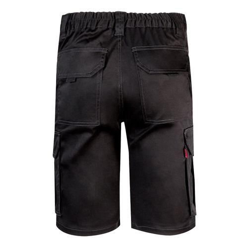VL HEBE. Bermuda stretch, multipoches (240g/m²), en coton (46%), EME (38%) et polyester (16%) - 3