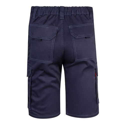 VL HEBE. Bermudas elásticas multibolsillos (240g/m²), en algodón (46%), EME (38%) y poliéster (16%)