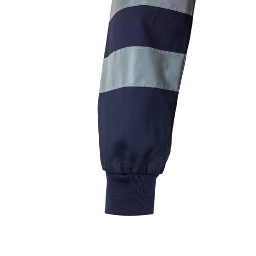 VL NEPTUNE LARGE. Chaqueta de sarga bicolor (210g/m²) en poliéster (80%) y algodón (20%)