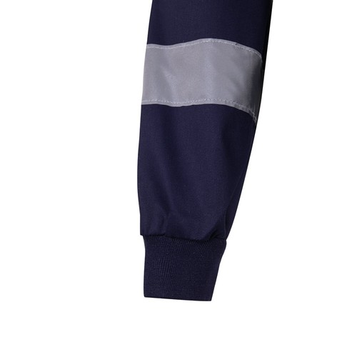 VL NEPTUNE LARGE. Chaqueta de sarga bicolor (210g/m²) en poliéster (80%) y algodón (20%)