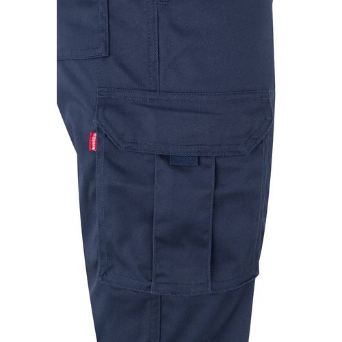 VL DIONYSUS. Pantalón multibolsillos bicolor (210 g/m²), en algodón (20%) y poliéster (80%)