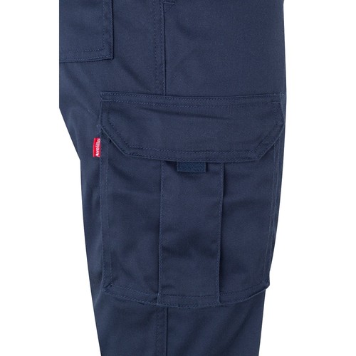 VL DIONYSUS. Pantalón multibolsillos bicolor (210 g/m²), en algodón (20%) y poliéster (80%)