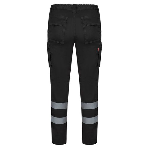 VL DIONYSUS. Pantalon stretch multipoches (240g/m²), en coton (46%), EME (38%) et polyester (16%) - 3