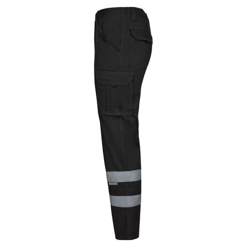 VL DIONYSUS. Pantalon stretch multipoches (240g/m²), en coton (46%), EME (38%) et polyester (16%) - 4