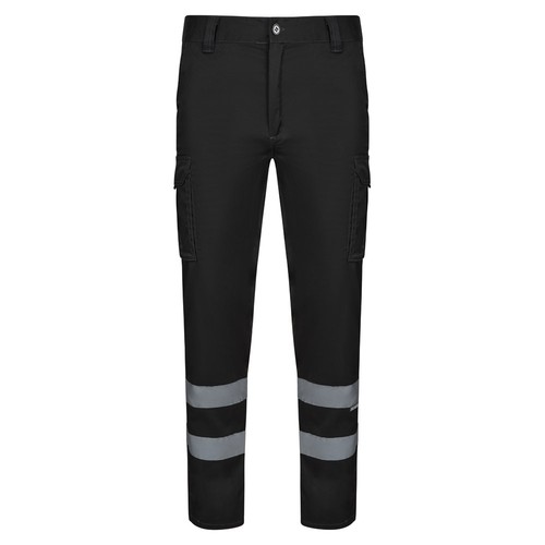 VL DIONYSUS. Pantalón multibolsillos bicolor (210 g/m²), en algodón (20%) y poliéster (80%)