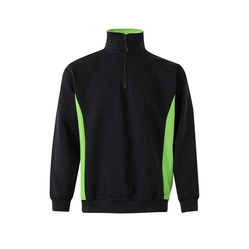 VL SVAROG. Sudadera de rizo bicolor (260g/m²), en poliéster (65%) y algodón (35%)