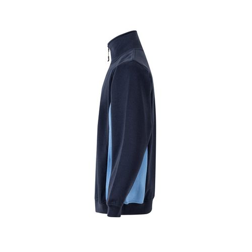VL SVAROG. Sudadera de rizo bicolor (260g/m²), en poliéster (65%) y algodón (35%)