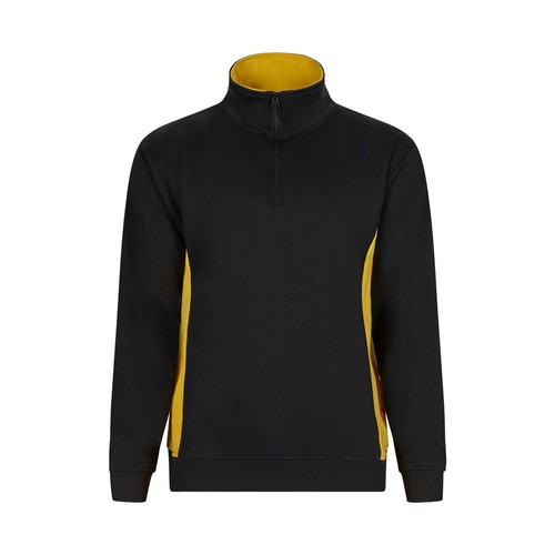 VL SVAROG. Sudadera de rizo bicolor (260g/m²), en poliéster (65%) y algodón (35%)