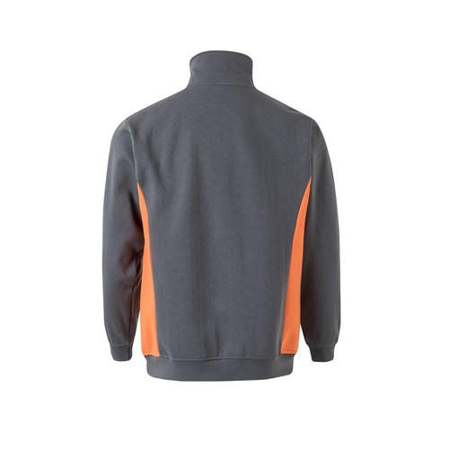 VL SVAROG. Sweat bicolore en éponge (260g/m²), en polyester (65%) et coton (35%) - 3
