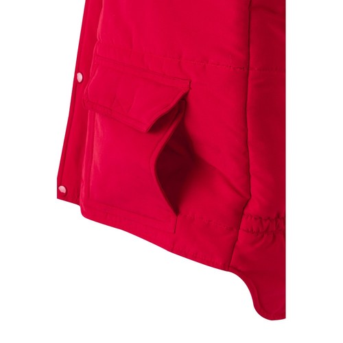 red VL MEFITIS. Chaleco acolchado multibolsillos (220g/m²), en poliéster (100%)