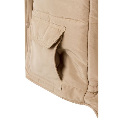 luz natural VL MEFITIS. Chaleco acolchado multibolsillos (220g/m²), en poliéster (100%)