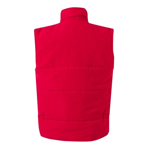 red VL MEFITIS. Chaleco acolchado multibolsillos (220g/m²), en poliéster (100%)