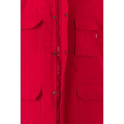 red VL MEFITIS. Chaleco acolchado multibolsillos (220g/m²), en poliéster (100%)