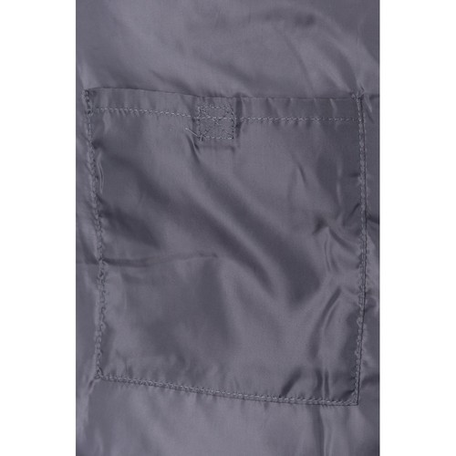 gray VL MEFITIS. Chaleco acolchado multibolsillos (220g/m²), en poliéster (100%)