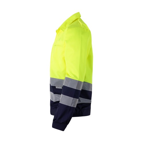 VL NEPTUNE. Chaqueta de sarga bicolor (210g/m²) en poliéster (80%) y algodón (20%)