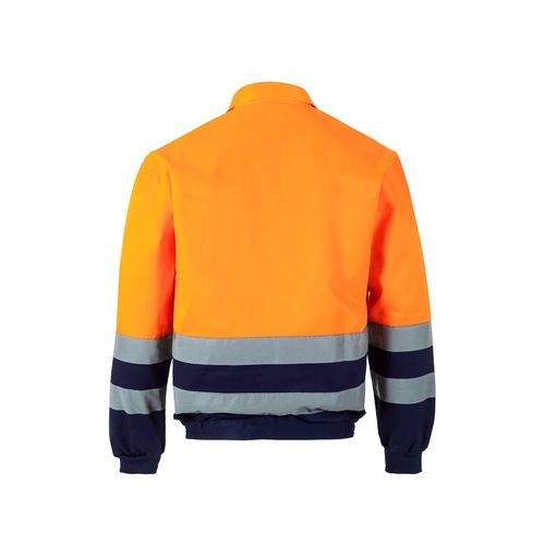 VL NEPTUNE. Chaqueta de sarga bicolor (210g/m²) en poliéster (80%) y algodón (20%)