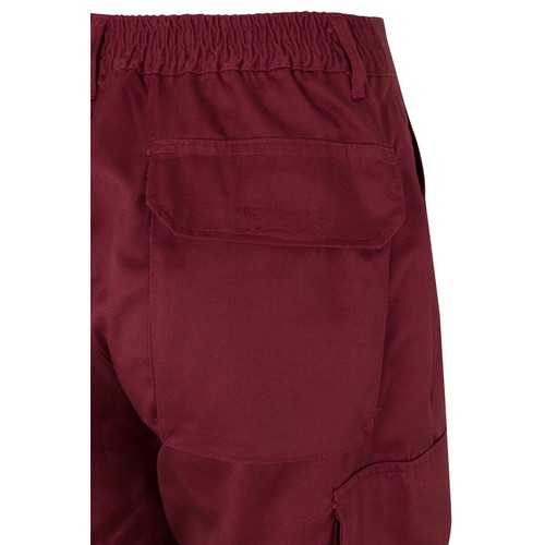 VL ATHENA. Pantalón de sarga bicolor (210 g/m²), forrado, multibolsillos, en algodón (20 %) y poliéster (80 %)